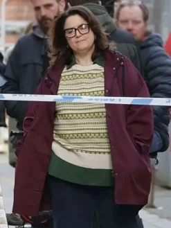 Ruth Jones Run Away Purple Jacket