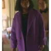 Sanctuary A Witch’s Tale S2 Maggie Knight Purple Coat
