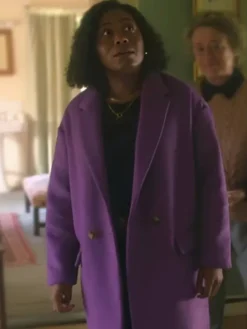 Sanctuary A Witch’s Tale S2 Maggie Knight Purple Coat
