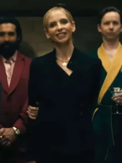 Sarah Michelle Gellar Movie Ready or Not 2: Here I Come 2026 Ursula Danforth Black Jacket