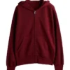 Scream 7 Sidney Prescott Maroon Hoodie