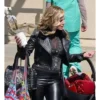 Shayanne Millet Margo’s Got Money Troubles Black Cropped Leather Jacket
