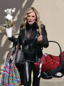 Shayanne Millet Margo’s Got Money Troubles Black Leather Jacket