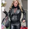 Michelle Pfeiffer Margo’s Got Money Troubles Black Leather Jacket