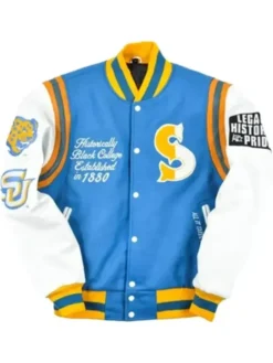 Southern University Motto 2.0 The Bluff Varsity Jacket