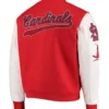 St. Louis Cardinals Red and White Jacket