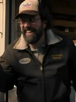 Stranger Things S05 Murray Bauman Brown Jacket