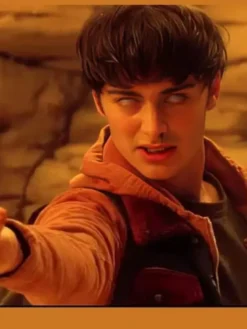 Stranger Things S5 Will Byers Orange Fleece Hoodie
