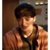 Stranger Things S5 Will Byers Orange Hoodie
