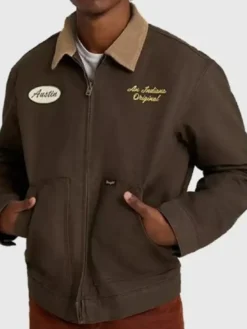 Stranger Things Season 05 Murray Bauman Brown Jacket