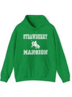 Strawberry Mansion Green hoodie