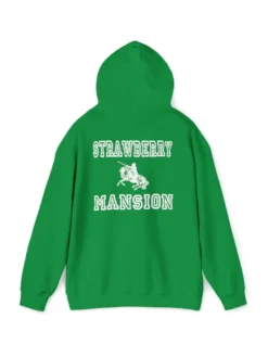 Strawberry Mansion hoodie Green