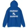 Strawberry Mansion hoodie blue