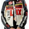 Super Bowl LIX Moto NFL Leather Jacket