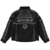 Supreme Fox Black Racing Jacket