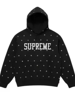 Supreme Stars Studded Hoodie