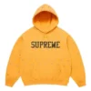 Supreme Stars Studded Hoodie Yellow