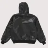 Supreme Vanson Leather Hooded Black Jacket