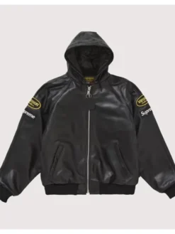 Supreme Vanson Leather Hooded Jacket