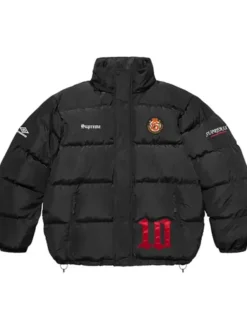 Supreme x Umbro Black Puffer Jacket