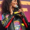 Sydney Colson Racing Leather Jacket