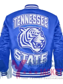 TSU Varsity Blue Cropped Jacket