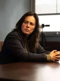 Jill Halfpenny Tv Series Girl Taken 2026 Eve Black Cotton Jacket