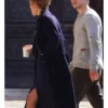 TV Series The Beauty 2026 Rebecca Hall Blue Wool Coat