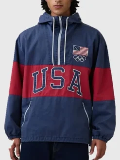 Team USA Oversized Anorak Jacket