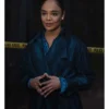 Tessa Thompson His and Hers Black Trench Coat