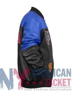 The 2024 Crow Draven Eric Bomber Leather Jacket