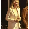 Elizabeth Debicki Movie The Adventures of Cliff Booth 2026 White Blazer For Sale 