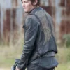 The Daryl Walking Dead Leather Dixon Black Vest