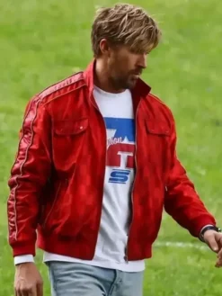 The Fall Guy Ryan Gosling Red Bomber Jacket