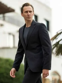 The Night Manager Tom Hiddleston Black Suit