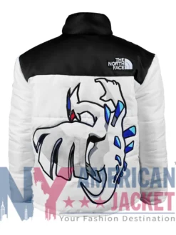 The North Face x Pokémon Nuptse White Jacket