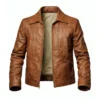 The Romantic Bruno Mars Brown Leather Jacket