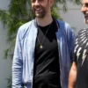 The Valley Persian Style S01 Adam Farahan Blue Bomber Jacket