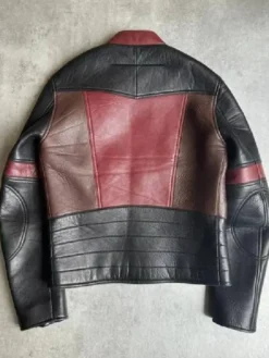 The Voice S28 Kenny Iko Star Patch Black Biker Leather Jacket