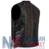 The Walking Daryl Dixon Dead Leather Black Vest