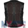The Walking Dead Daryl Dixon Black Leather Vest