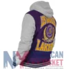 Throwback Prep LA Hooded Lakers Purple Jacket