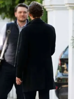 Tom Hiddleston The Night Manager Coat Black