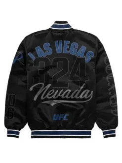 UFC 324 Las Vegas Black Bomber Jackets