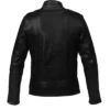 Valentines Day Couple Black Leather Jacket