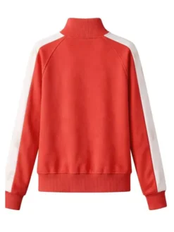 Vanished 2026 Alice Monroe Orange Track Bomber Jacket