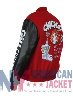 Varsity Chi Red Created Jacket