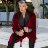 Velvet Jacket Smoking Robe