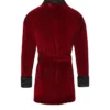 Velvet Smoking Robe Jacket