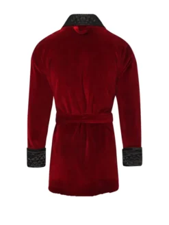 Velvet Smoking Robe Jacket